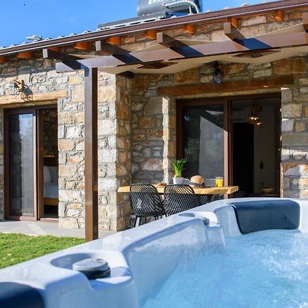 La Terra Petra Villa Skala Rachoni  ภายนอก รูปภาพ