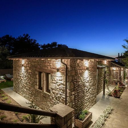 La Terra Petra Villa Skala Rachoni  ภายนอก รูปภาพ