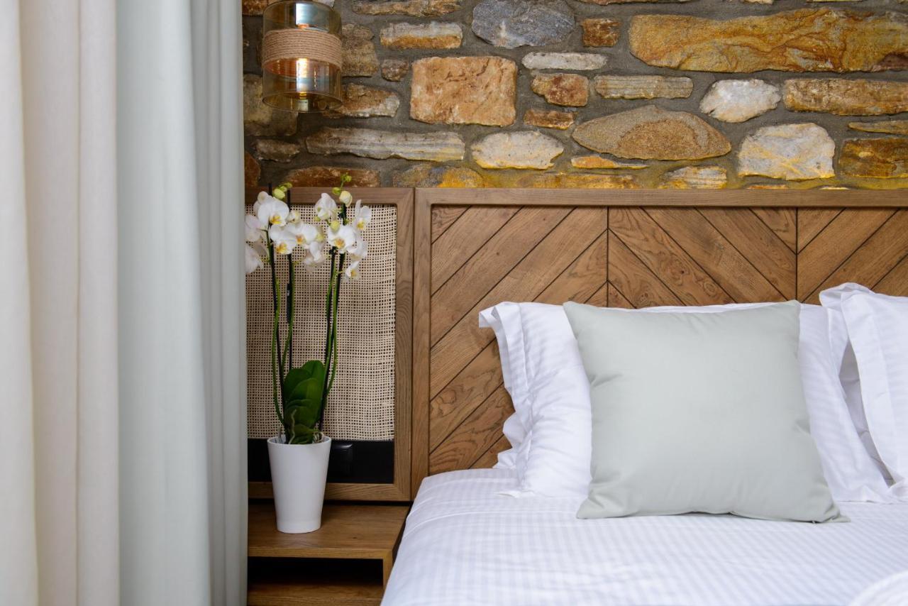 La Terra Petra Villa Skala Rachoni  ภายนอก รูปภาพ