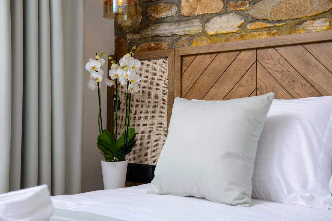 La Terra Petra Villa Skala Rachoni  ภายนอก รูปภาพ