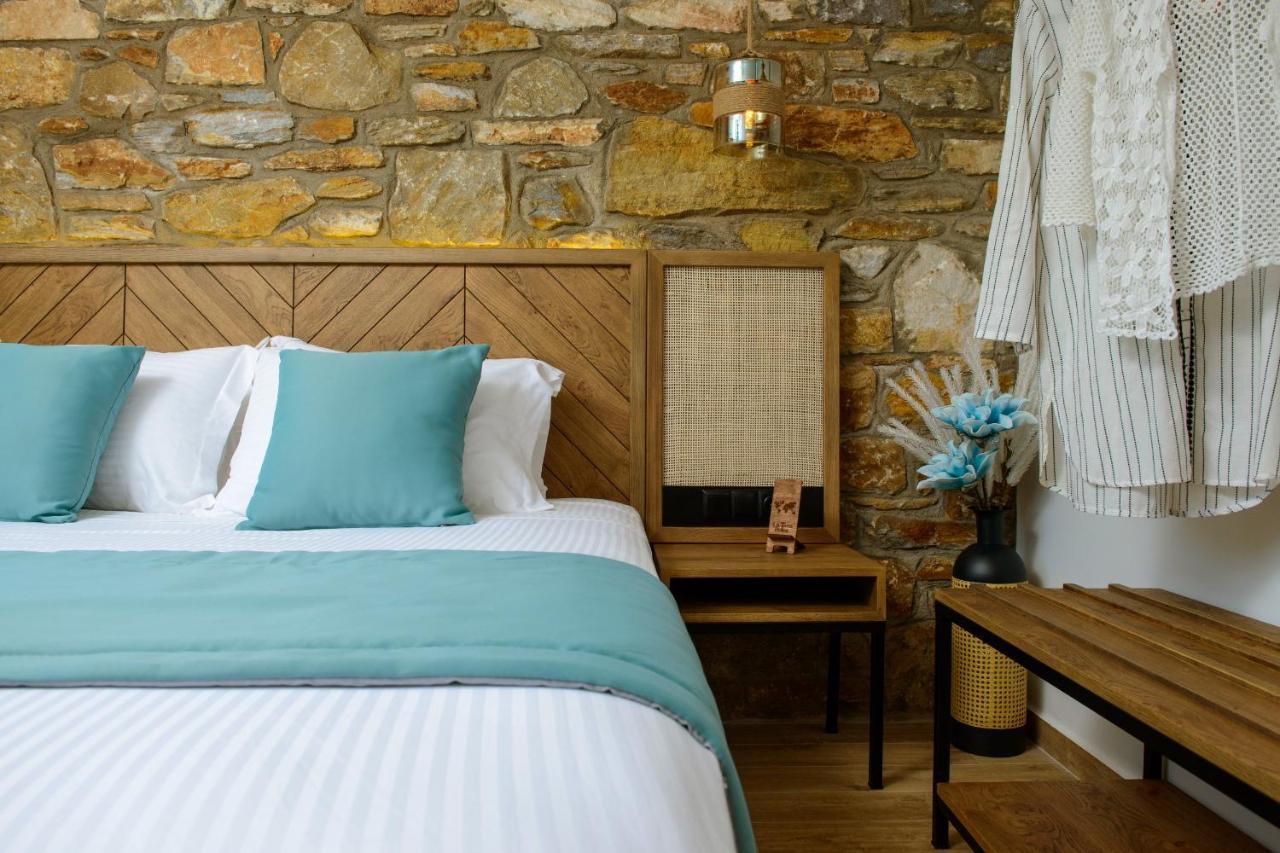 La Terra Petra Villa Skala Rachoni  ภายนอก รูปภาพ